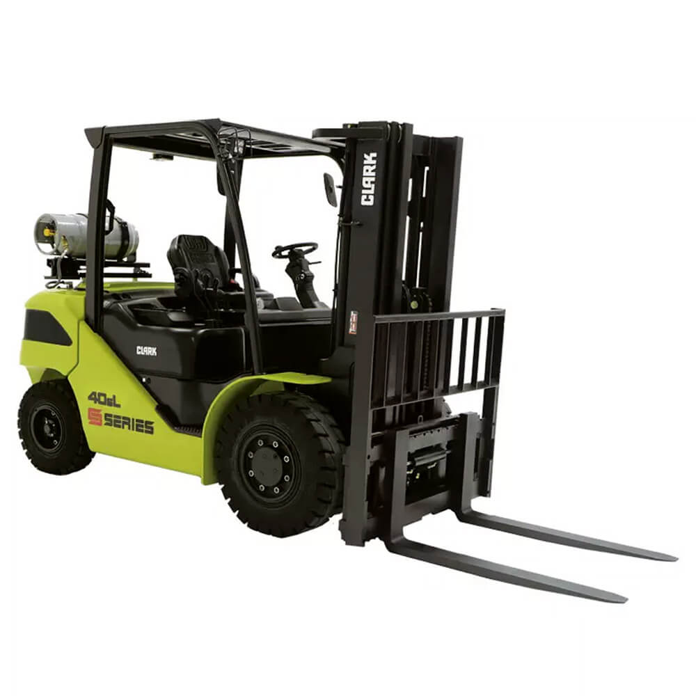 Forklift unloading commercial goods from a lorry in Wokingham