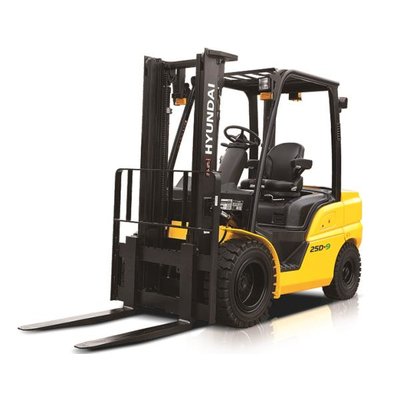 Forklift unloading pallets from a truck in Wokingham