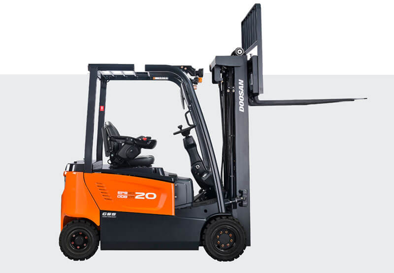 Forklift operator safely handling a commercial load in Wokingham